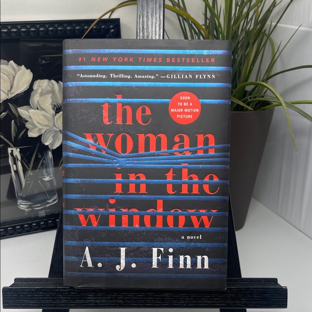 'The Woman in the Window' Hardcover Book